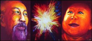 SMILE Triptych by Tran Tuan