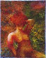 Mujer con sombrero by C&eacute;leste Vincke