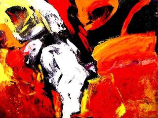 Abstract Painting OF-A19 by Oleg Frolov