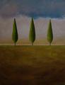 The 3 Trees calm sky by Peter McCarthy