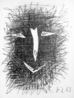 Mourlot Cover IV - 2 by Pablo Picasso
