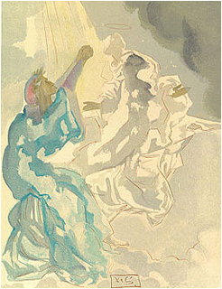 Canto 5 "New Image of Beatrice" by Salvador Dal&iacute;