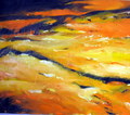 Desert landscape by Celia Clara Sadkovich