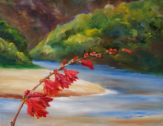 A Splash of Red by Isabelle Dupuy