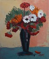 Flowers in a vase by Denitsa Kaneva