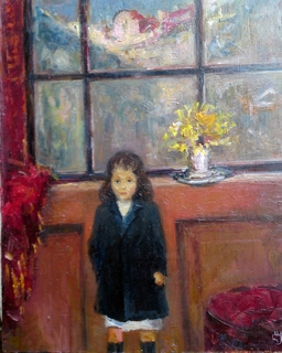 Portrait of a girl by Levan Urushadze