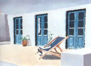tres puertas azules by fernando costa adri&aacute;n