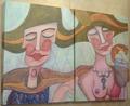 Diptych "The key to your heart" by DaLiDa DaLiDa