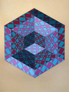 Sancton by Victor Vasarely