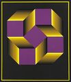 Composition by Victor Vasarely