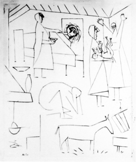 Naissance du petit centaure by Pablo Picasso