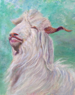Goat 2 by Sylva Zalmanson