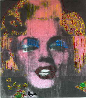 Marilyn Monroe 5 by Marco Mark