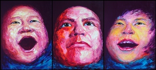 WHERE ARE WE GOING Triptych by Tran Tuan