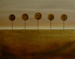 Five Trees Gold Field by Peter McCarthy