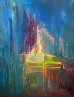Night Landscape by Petko Naydenov