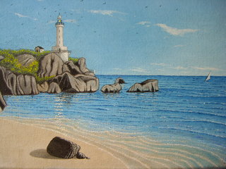 Lighthouse beach by PACHI