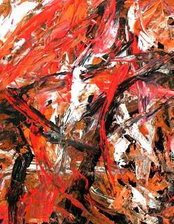 Abstract Painting OF-A217 by Oleg Frolov