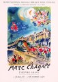 Battle of flowers by Marc Chagall