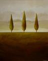 The 3 Trees Calm Sky by Peter McCarthy