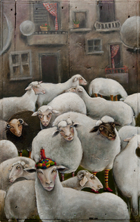 The flock of God by Mariela Dimitrova MARA