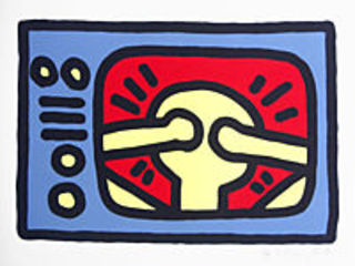 tv by Keith Haring