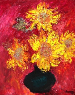 Sunflowers by Tran Tuan