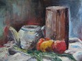 "Bodeg&oacute;n con frutas" de Gonzalo Perdomo Martinez