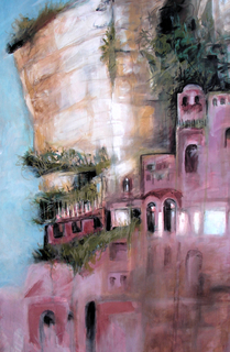 Positano cliff by Alex Mackenzie