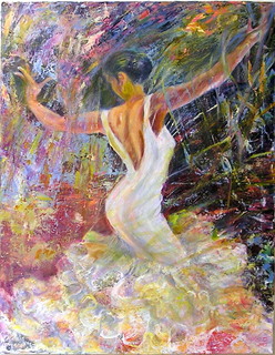 Flamenco dancer 25 by Sylva Zalmanson