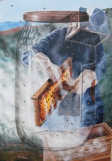Honey Harvest by juan francisco gomez-cambronero alonso
