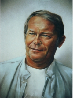 portrait by Leopoldo Fern&aacute;ndez