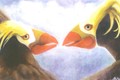 Puffins by Rita Meyerhoff