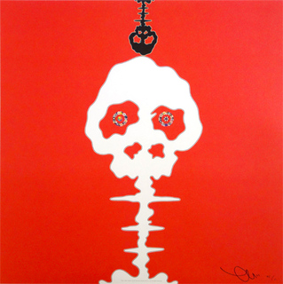 Time Bokan - Red 2011 by Takashi Murakami