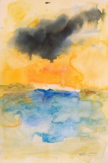 Balaglas Sunset Between Benbecula and North Uist by Chris Hankey