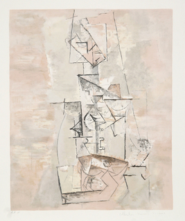 Femme &agrave; la Guitare by Picasso Estate Collection