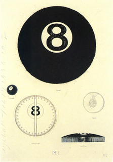 Eightball by Donald Sultan