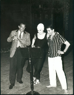 Dali&nbsp;with Ludmilla Tcherina in VENICE by Salvador Dal&iacute;