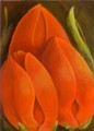 Red Tulips by Rita Meyerhoff