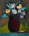 Beautiful flowers in a vase by Denitsa Kaneva