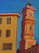 Church Tower, Nice, France by Gregory Alexander RWS