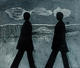 Two Walking Figures by Jan Neale