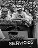 Hemingway at the Running of the Bulls, Pamplona, Spain by Francesc Catal&aacute; Roca