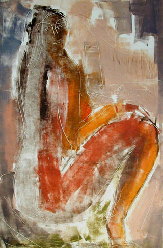 Tall Nude by Petros Martin