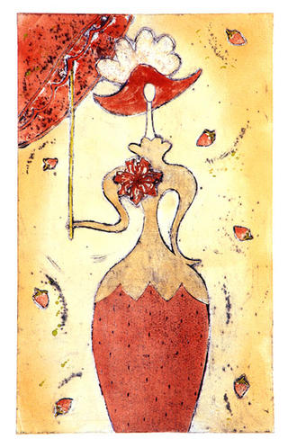 Strawberry Shortcake by Alece Birnbach