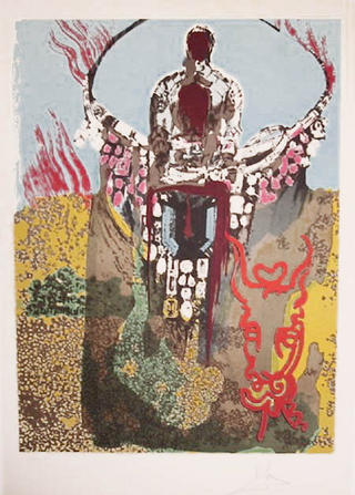 The Bullfighter (The Golden Calf) by Salvador Dal&iacute;