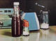Blue Napkin Holder by Ralph Goings