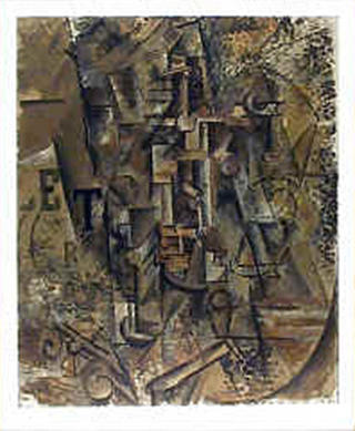 La Bouteille de Rhum by Pablo Picasso