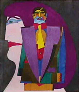 Couple 1 by Richard Lindner