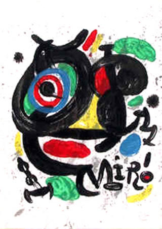 Exhibition Sculptures by Joan Mir&oacute;